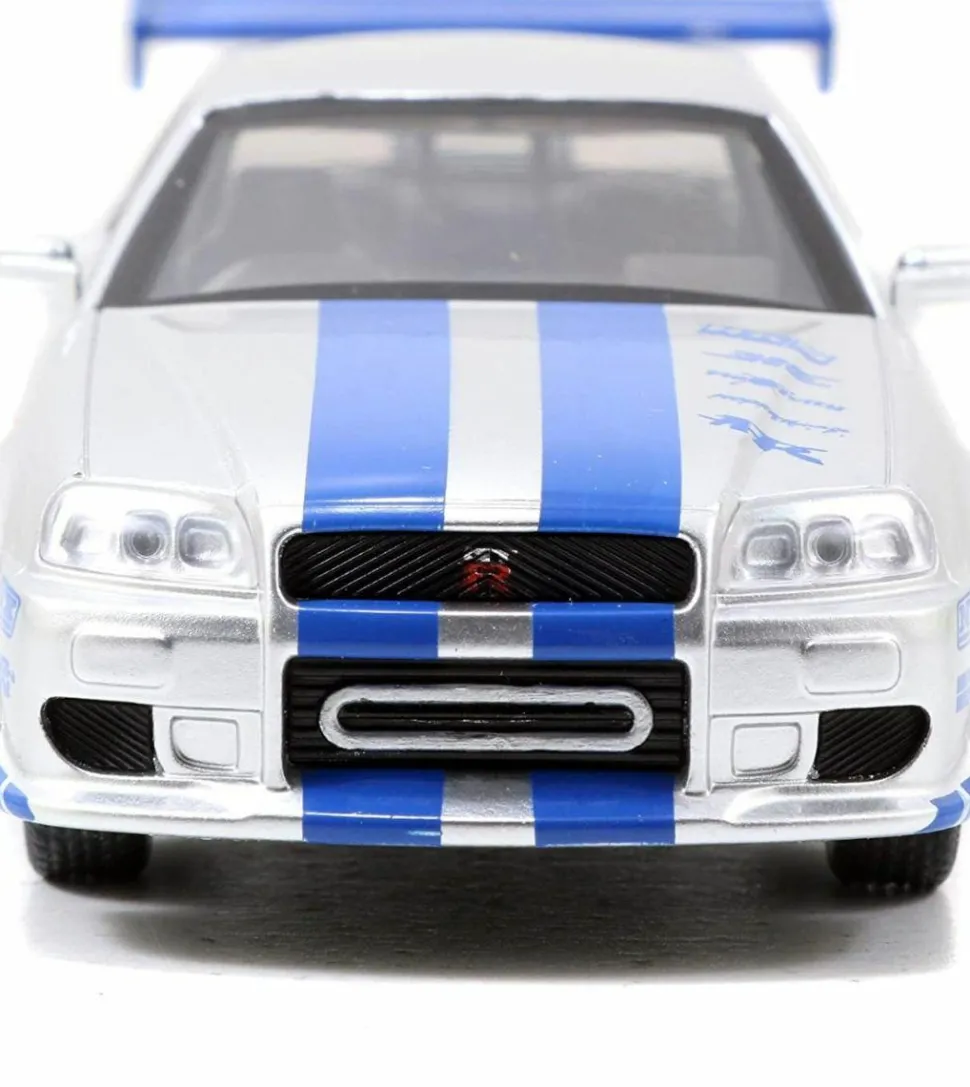 2 Fast 2 Furious - Brian’s 1999 Nissan Skyline GT-R R34 1/32 Scale Metals Die-Cast Vehicle Replica
