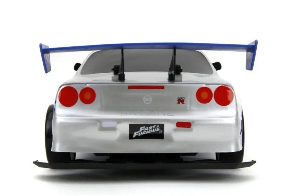 2 Fast 2 Furious - Brian’s 1999 Nissan Skyline GT-R (BNR34) Elite 1/10th Scale R/C Remote Control Vehicle Replica
