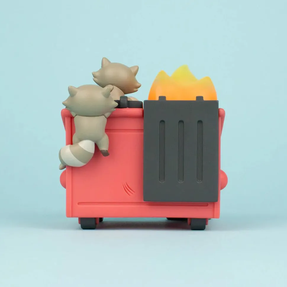 100% Soft - Dumpster Fire Trash Panda Edition 3" Vinyl Figure