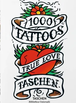1000 Tattoos by Henk Schiffmaher Hardcover Book