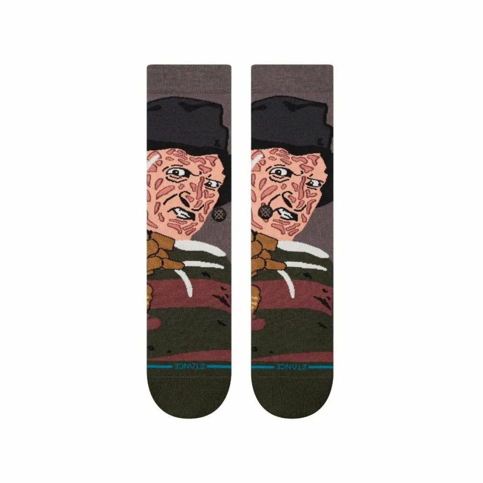 A Nightmare on Elm Street - A Nightmare on Elm Street x Stance Freddy Crew Socks (One Size)