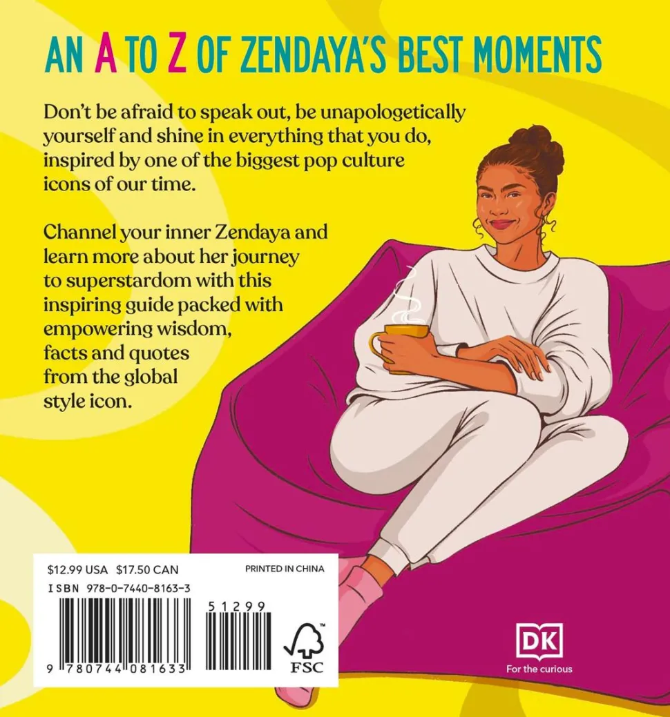 A to Zendaya: A Celebration of a Pop Culture Icon by Satu Hameenabo-Fox Hardcover Book