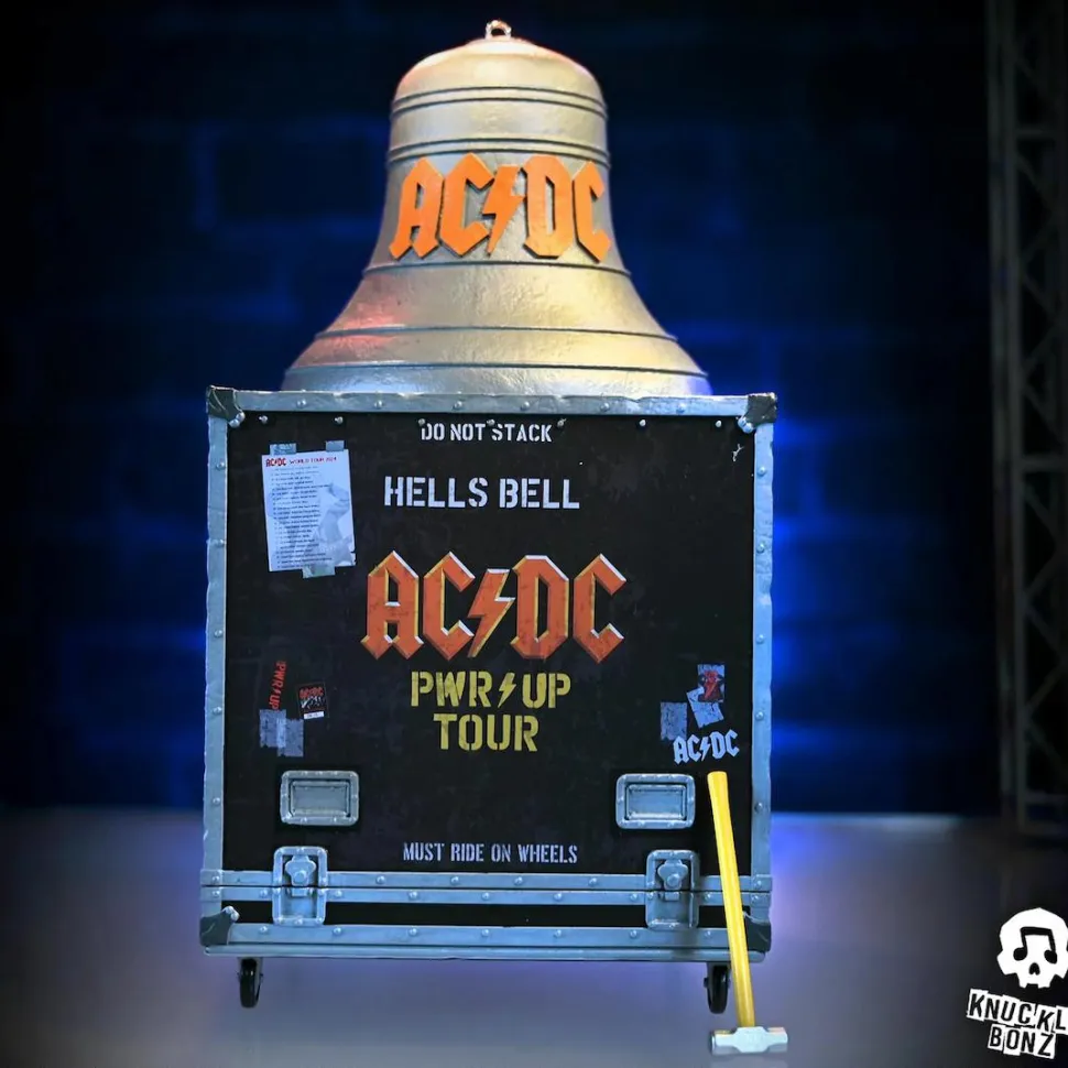 AC/DC - PWR Up Tour Hells Bells Rock Iconz 'On Tour' Statue