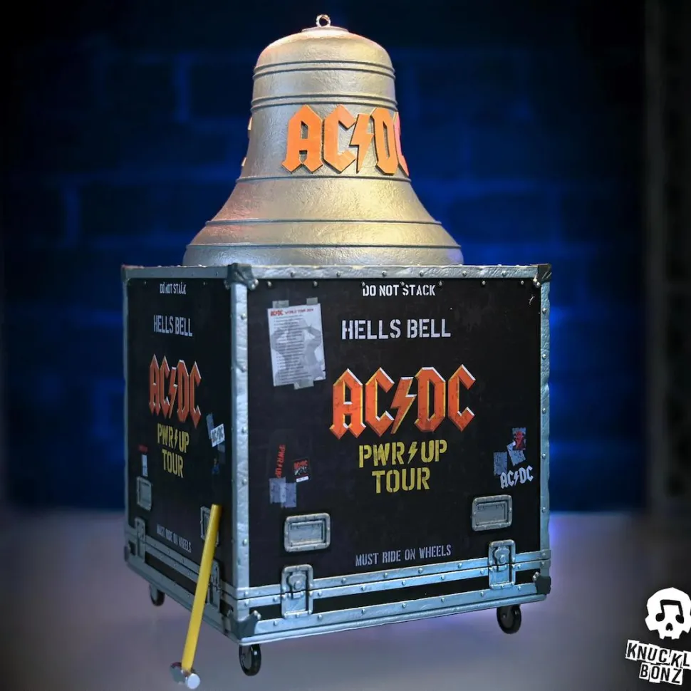 AC/DC - PWR Up Tour Hells Bells Rock Iconz 'On Tour' Statue