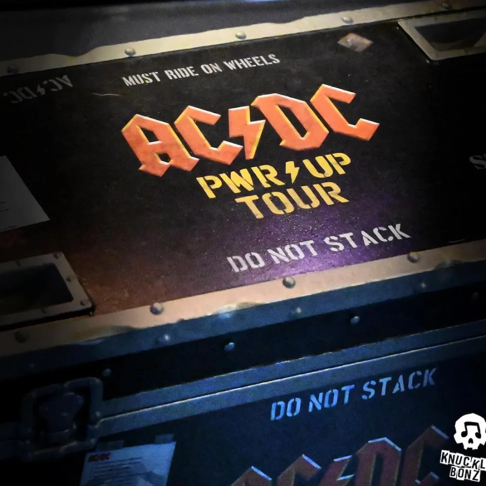 AC/DC - PWR Up Tour Road Case Rock Iconz 'On Tour' Statue