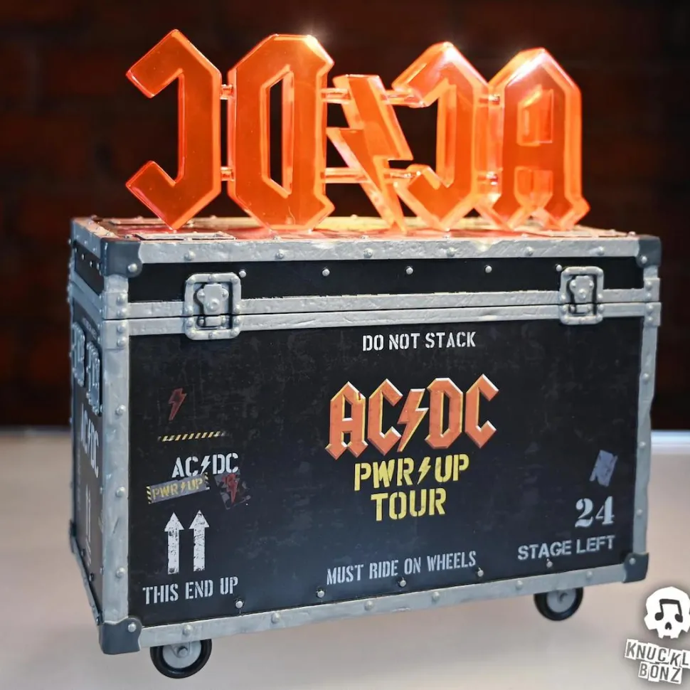 AC/DC - PWR Up Tour Road Case Rock Iconz 'On Tour' Statue