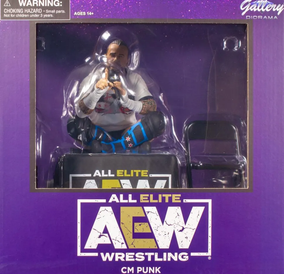 AEW: All Elite Wrestling - CM Punk Gallery 10” PVC Diorama Statue