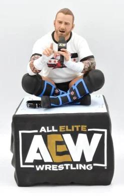 AEW: All Elite Wrestling - CM Punk Gallery 10” PVC Diorama Statue
