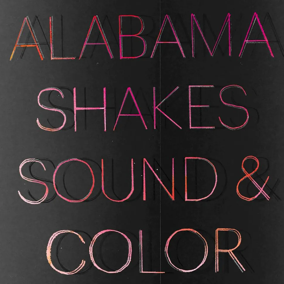 Alabama Shakes - Sound & Color Deluxe 2xLP Vinyl Record (Red / Black Splattered Vinyl)
