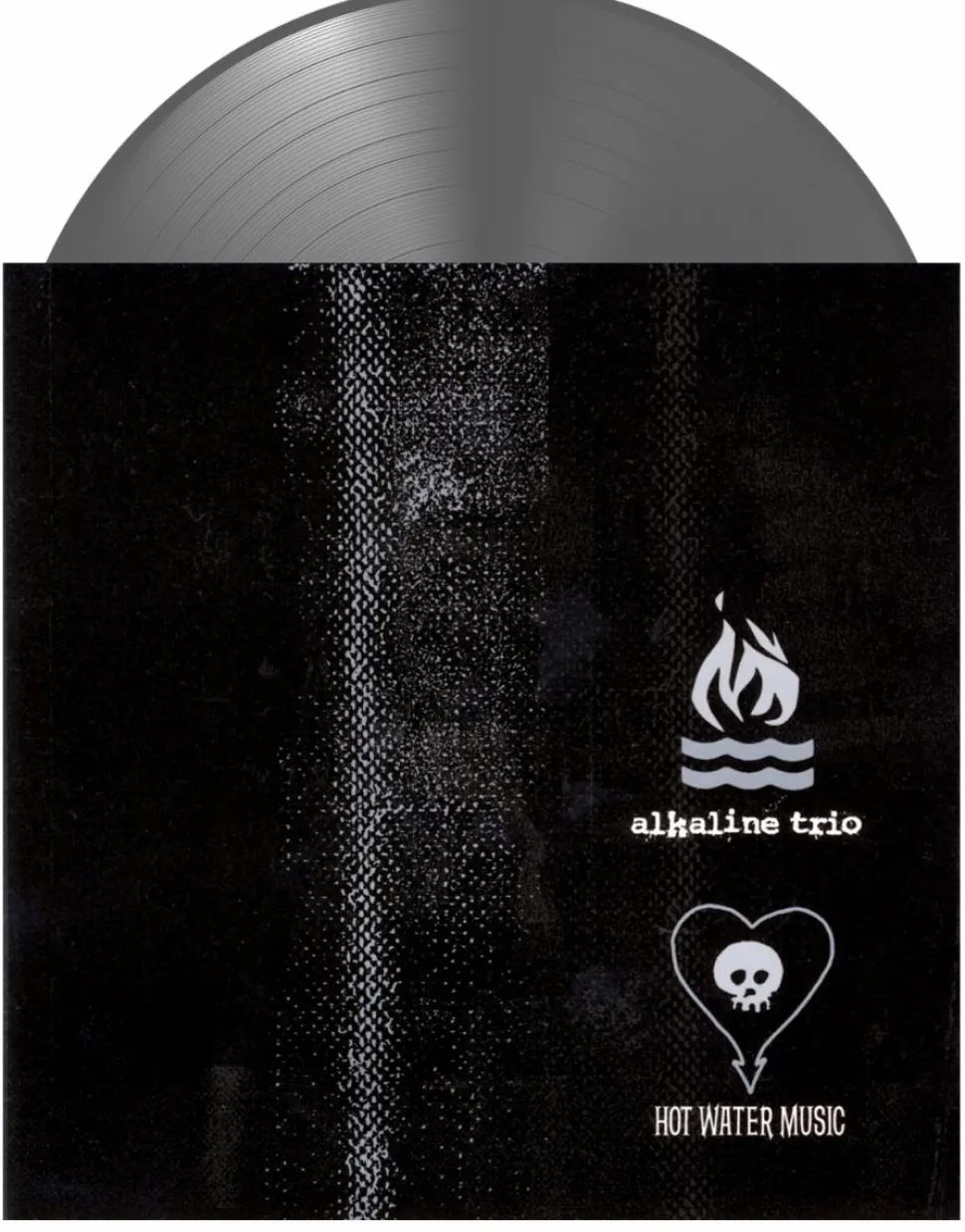 Alkaline Trio / Hot Water Music - Split 20th Anniversary EP Vinyl Record (Silver Coloured Vinyl)