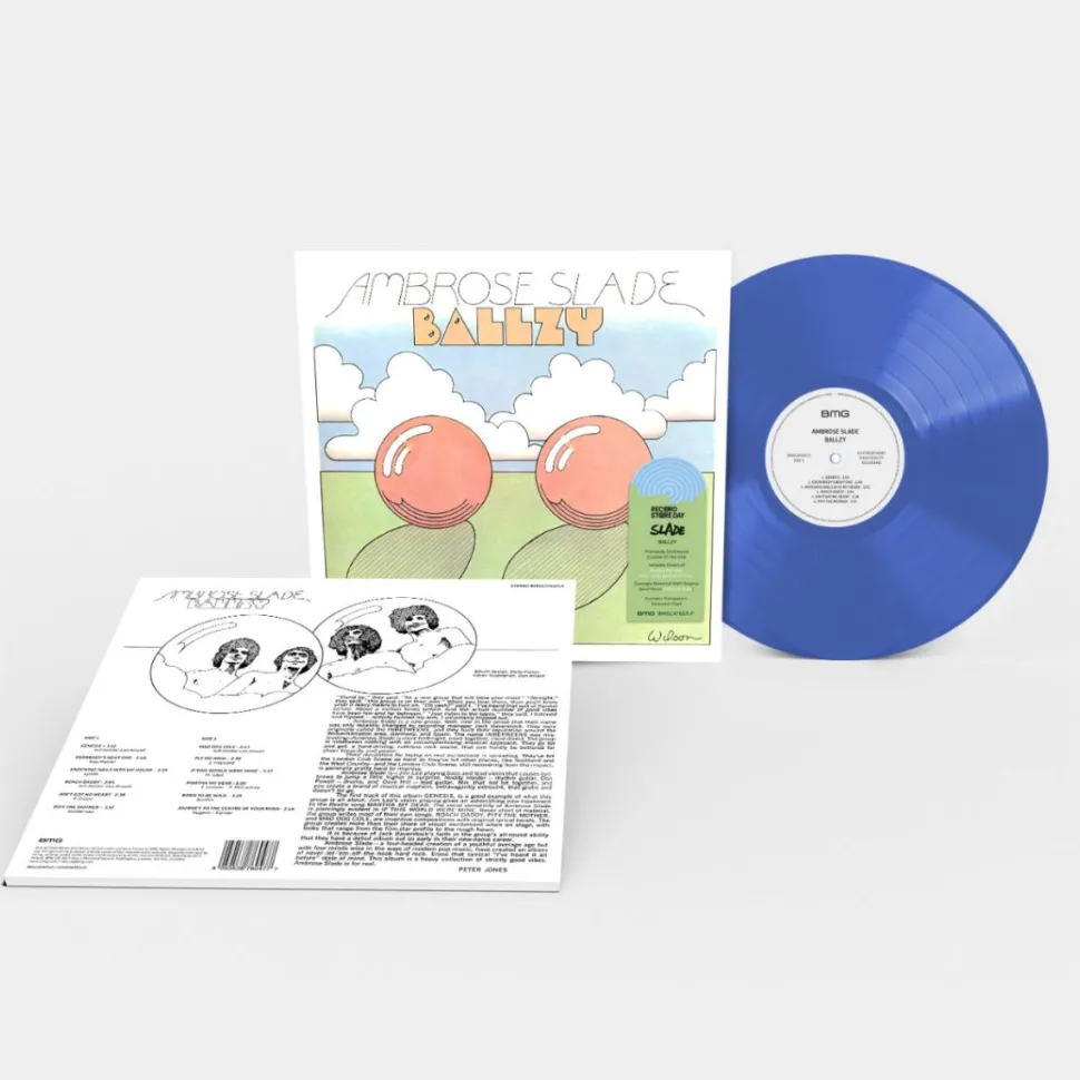 Ambrose Slade - Ballzy LP Vinyl Record (2022 Record Store Day Exclusive Blue Vinyl)
