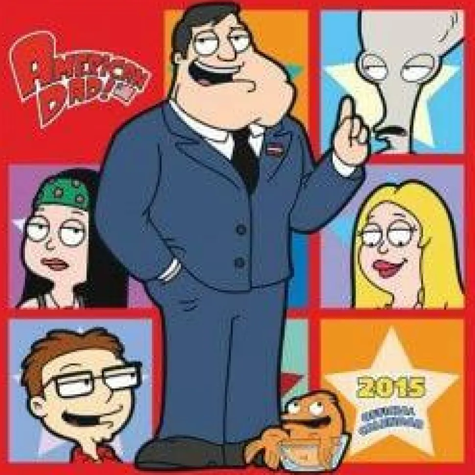 American Dad - 2015 Wall Calendar
