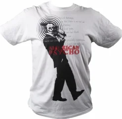 American Psycho - Not There Skull Face Male T-Shirt
