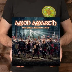 Amon Amarth - The Great Heathen Army LP Vinyl Record (Clear Smoke Vinyl)