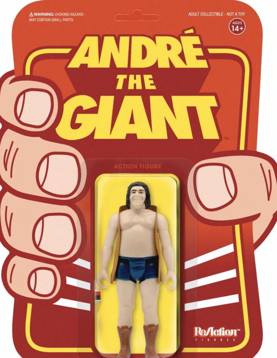 Andre the Giant - Andre in Vest ReAction 3.75” Scale Action Figure