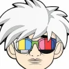 Andy Warhol - Technicolor 80's Enamel Pin