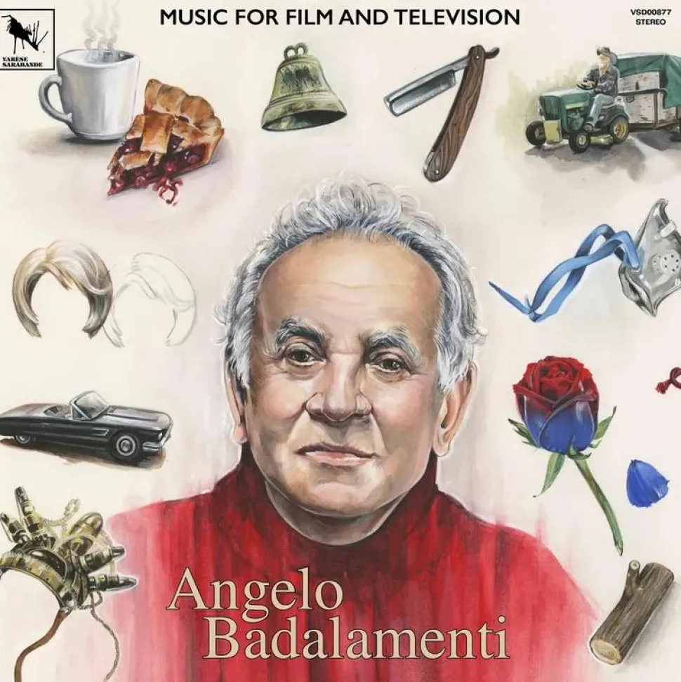 Angelo Badalementi - Music For Film And Television LP Vinyl Record (2024 Record Store Day Black Friday Exclusive Red Coloured Vinyl)