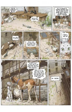 Animal Castle by Xavier Dorison Hardcover Book