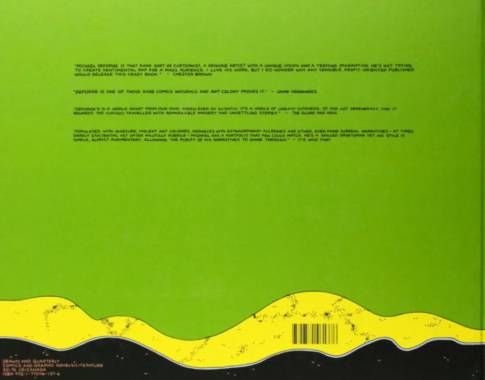 Ant Colony by Michael DeForge Hardcover Book