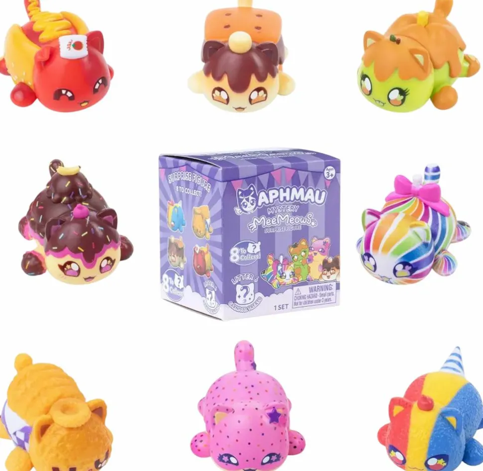 Aphmau - Mystery MeeMeows Surprise Figure Litter 6 Carnival Treats Blind Box Vinyl Figure (Display of 12)