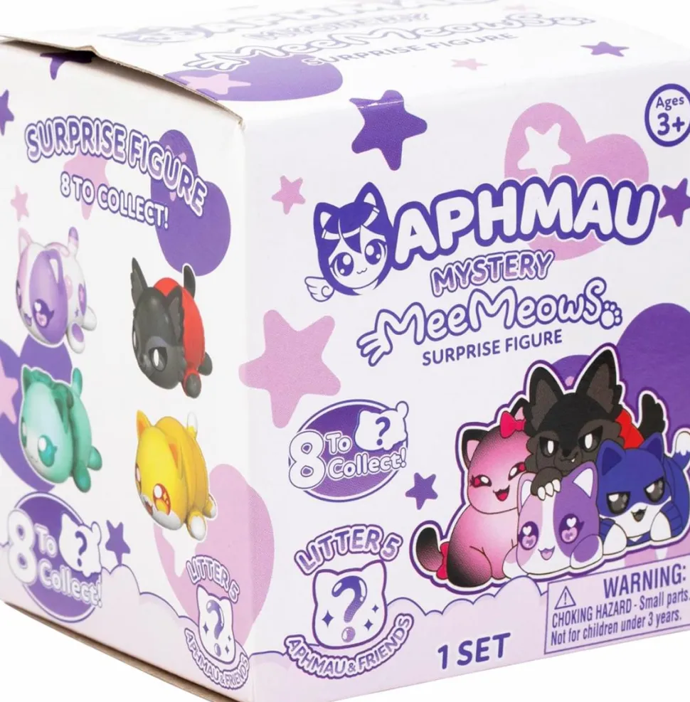 Aphmau - Mystery MeeMeows Surprise Figure Litter 5 Aphmau & Friends Blind Box Vinyl Figure (Single Unit)