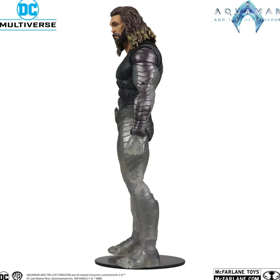 Aquaman and the Lost Kingdom - Aquaman with Stealth Suit & Topo DC Multiverse Gold Label 7" Scale Action Figure