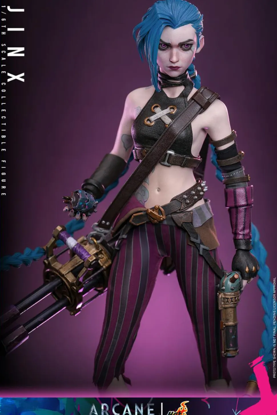 Arcane (2021): League of Legends - Jinx 1/6th Scale Hot Toys Action Figure