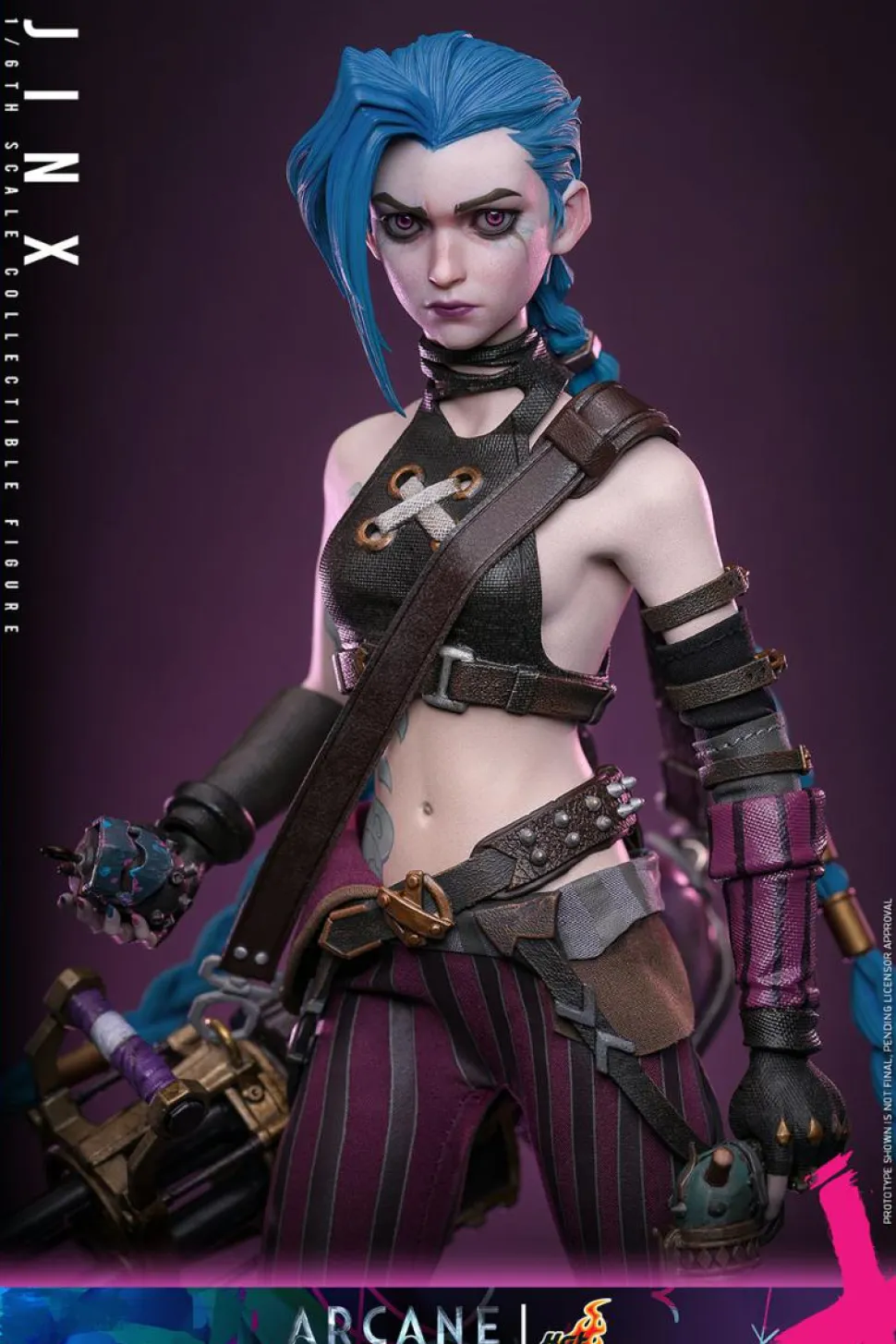 Arcane (2021): League of Legends - Jinx 1/6th Scale Hot Toys Action Figure