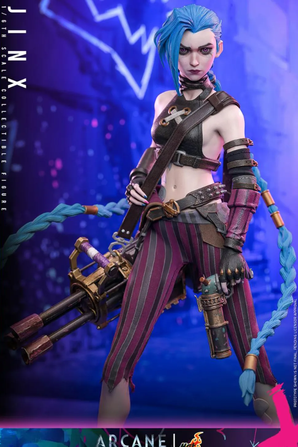 Arcane (2021): League of Legends - Jinx 1/6th Scale Hot Toys Action Figure
