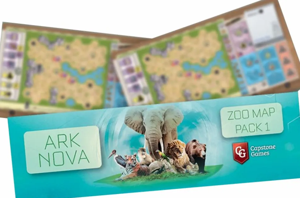 Ark Nova - Zoo Map Pack 1 Board Game Expansion