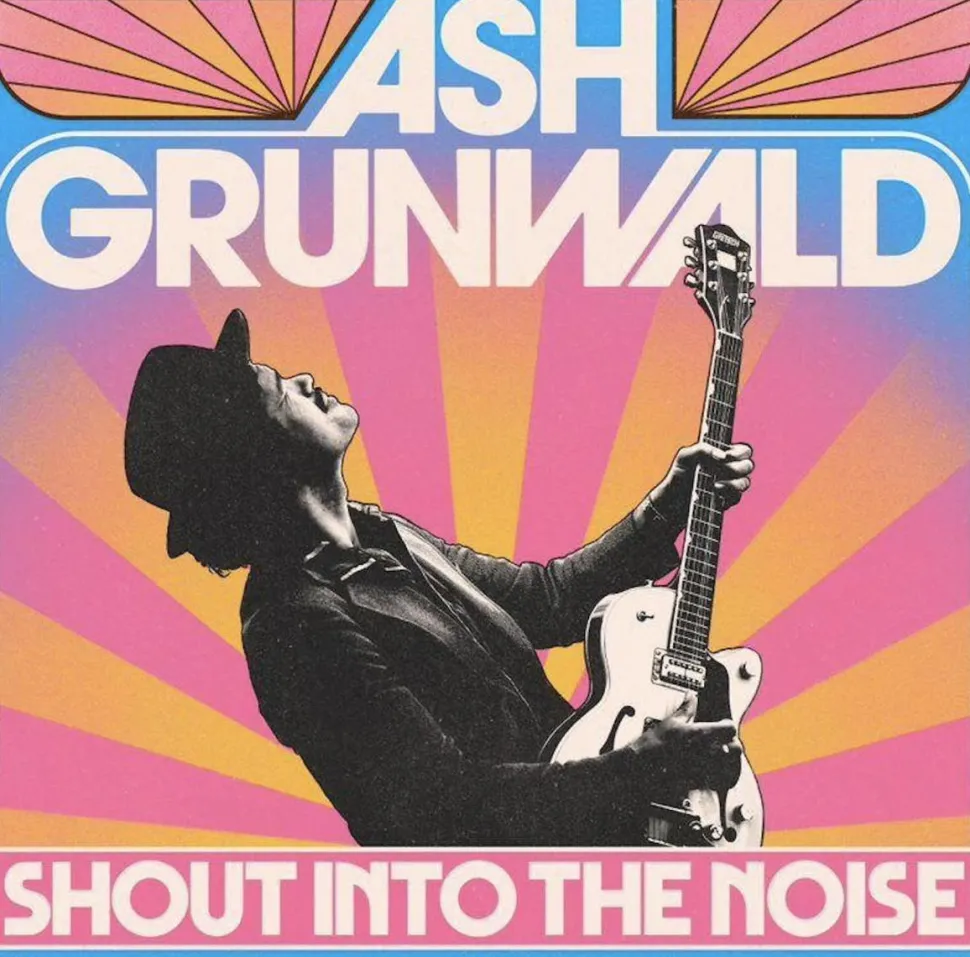 Ash Grunwald - Shout Into The Noise LP Vinyl Record (Blue Coloured Vinyl)