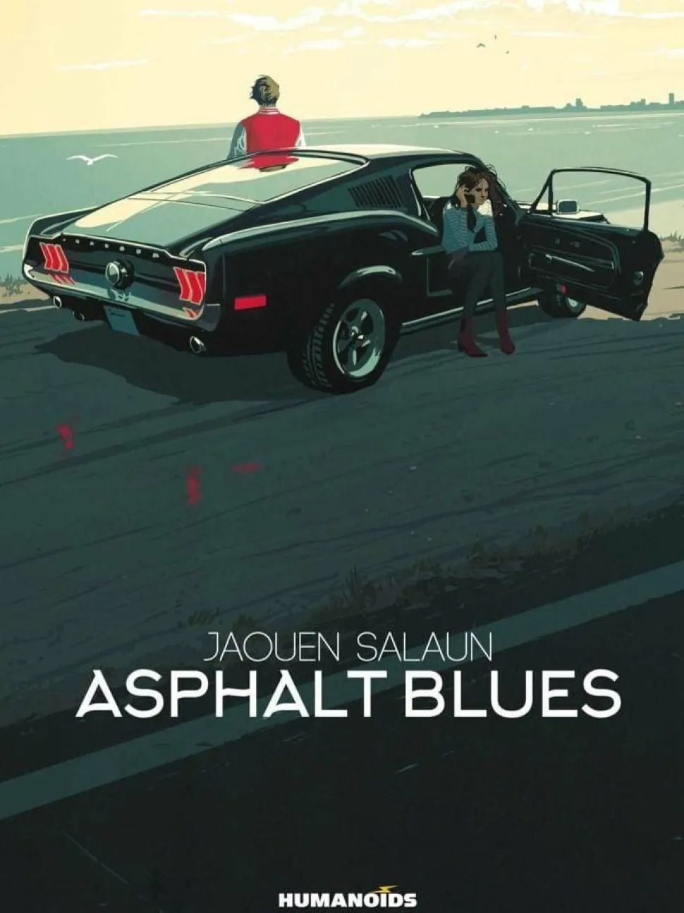 Asphalt Blues by Jaouen Saloun Hardcover Book