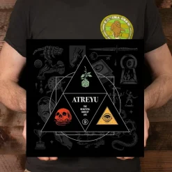 Atreyu - The Beautiful Dark of Life 2xLP Vinyl Record (Red, Teal & Yellow Swirl Coloured Vinyl)