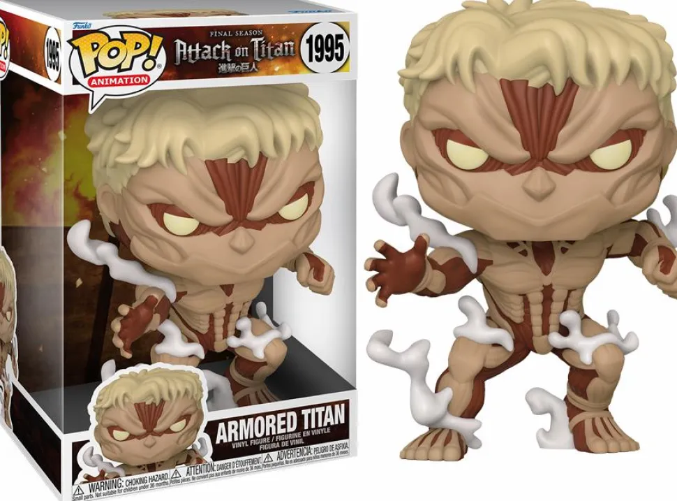 Attack on Titan - Armored Titan Jumbo 10" Pop! Vinyl Figure