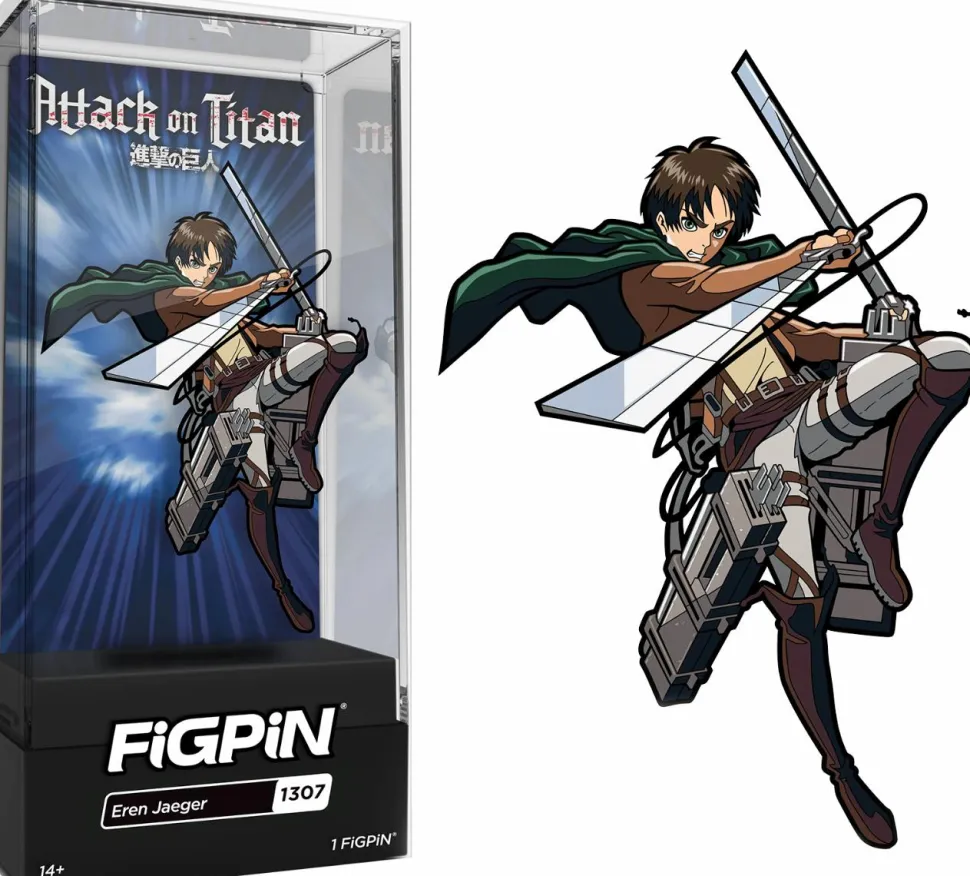 Attack on Titan - Eren Jaeger (Version 2) FiGPiN Enamel Pin