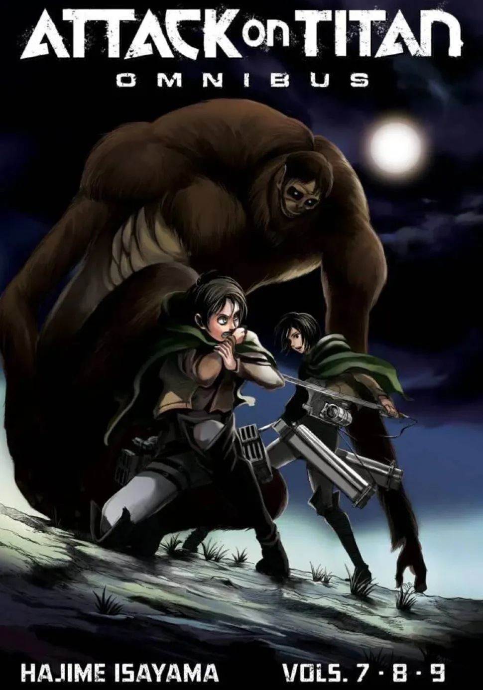 Attack on Titan - Omnibus Volume 03 Manga Paperback Book (Vol. 7-9)