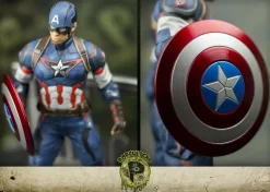 Avengers 2: Age of Ultron - Captain America 1/9th Scale Action Hero Vignette Model Kit Statue