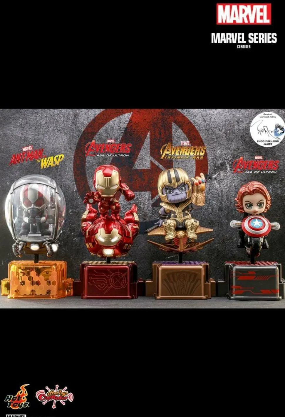 Avengers 2: Age of Ultron - Iron Man CosRider Hot Toys Figure