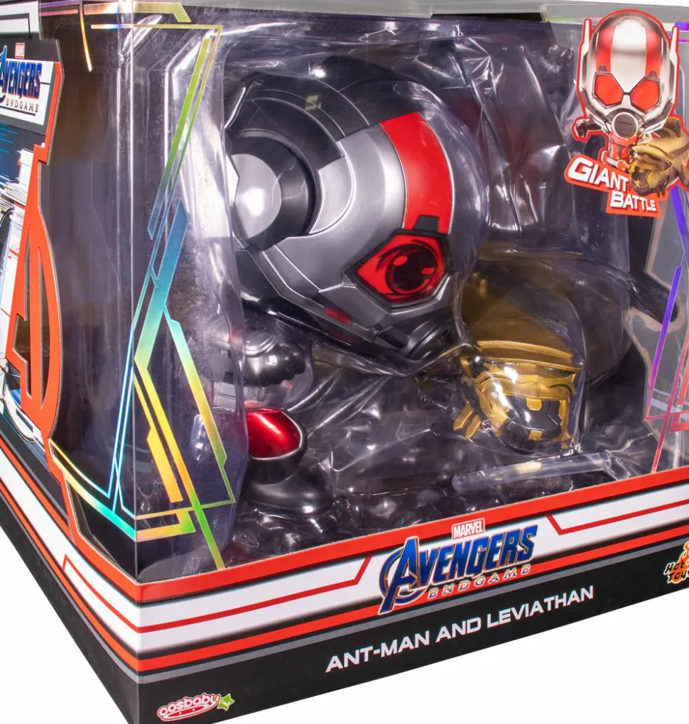 Avengers 4: Endgame - Ant-Man & Leviathan (L) Cosbaby Hot Toys Bobble-Head Figure 2-Pack