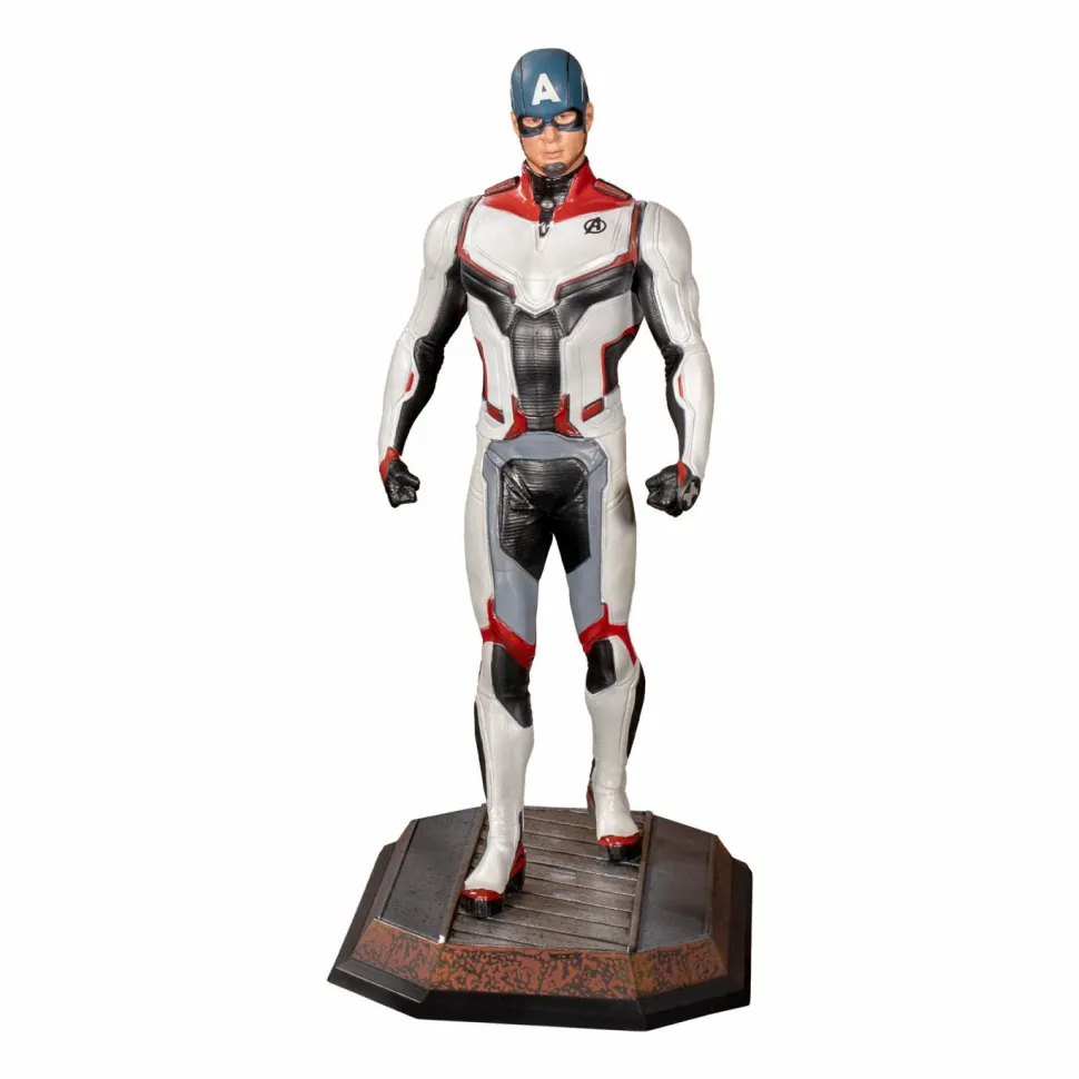 Avengers 4: Endgame - Captain America Team Suit Marvel Gallery 9” PVC Diorama Statue