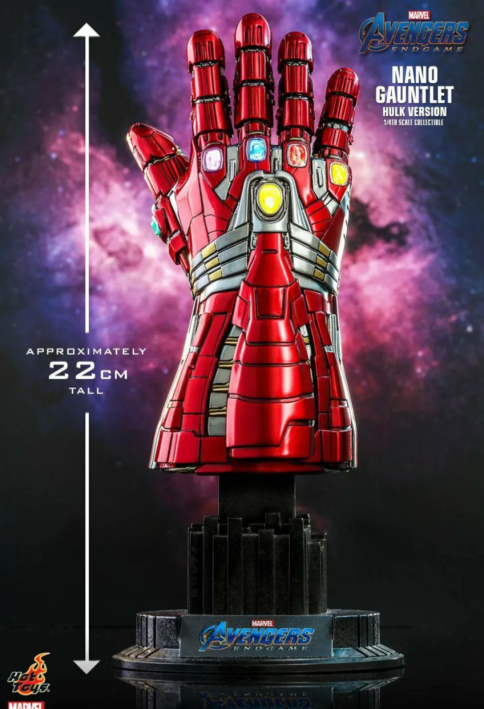 Avengers 4: Endgame - Nano Gauntlet Hulk Edition 1/4 Scale Replica
