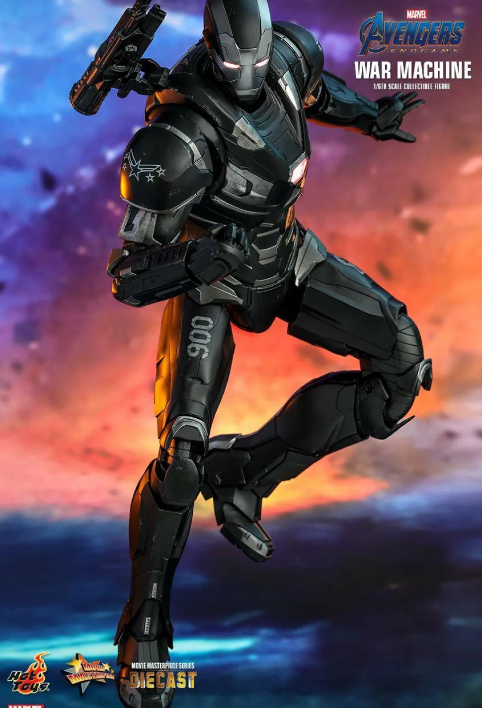 Avengers 4: Endgame - War Machine 1/6th Scale Die-Cast Hot Toys Action Figure (Int Sales Only)