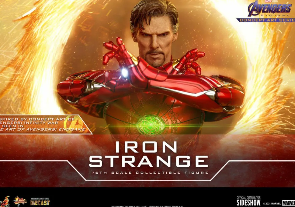 Avengers 3: Infinity War - Iron Strange Concept Art Series 1/6th Scale Die-Cast Hot Toys Action Figure