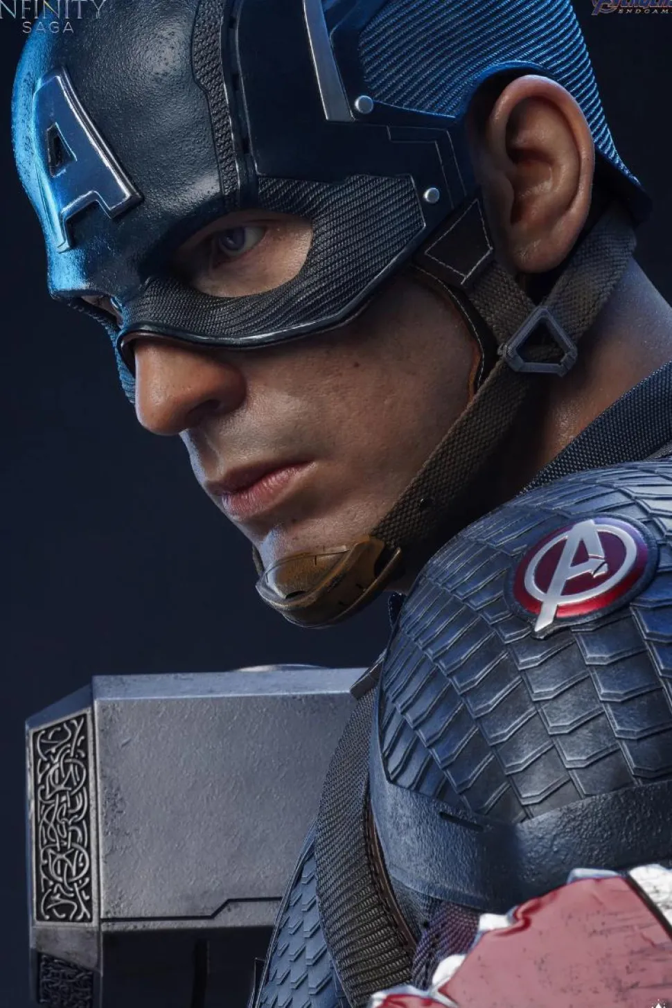 Avengers: Endgame - Captain America 1:1 Scale Life-Size Bust