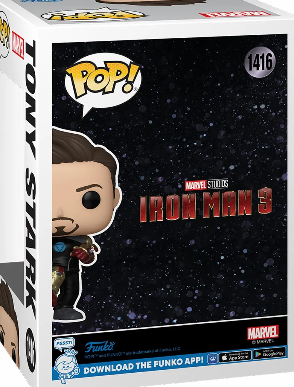 Avengers: The Infinity Saga - Tony Stark Glow-in-the-Dark Pop! Vinyl Figure