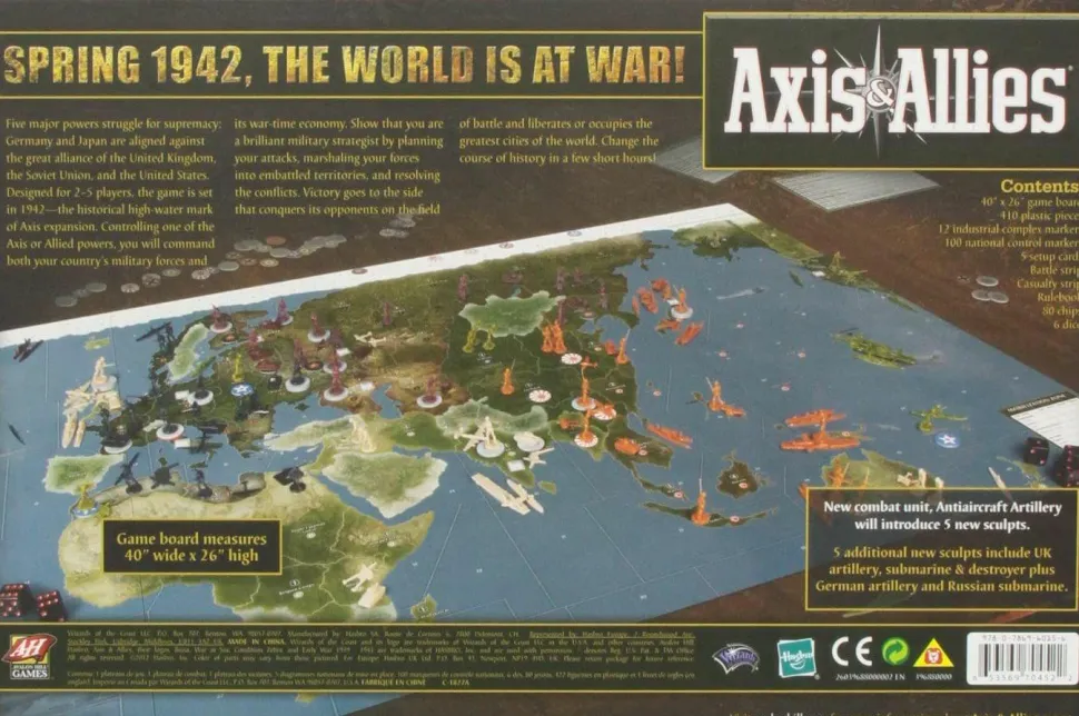 Axis & Allies - 1942 Second Edition Board Game