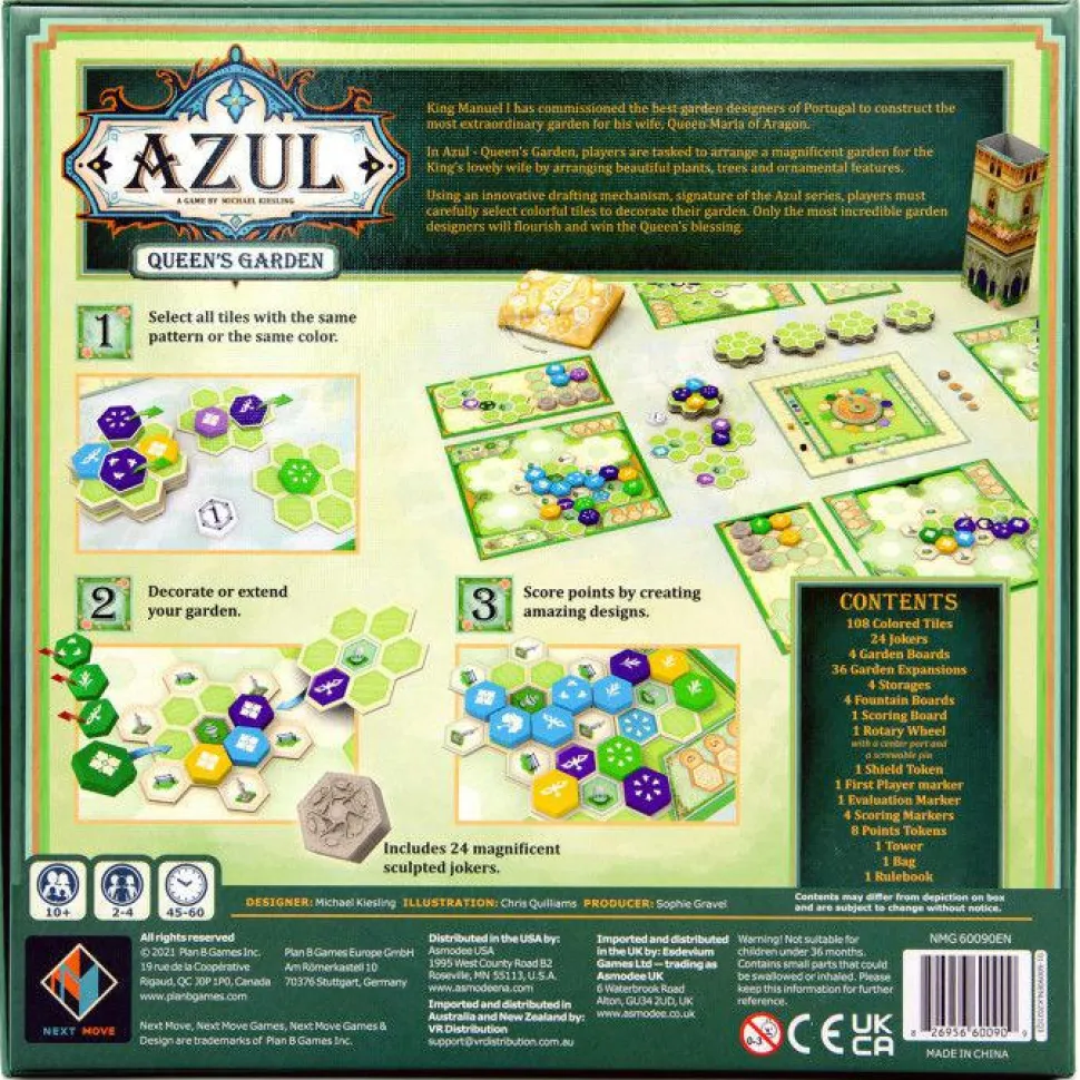 Azul: Queens Garden - Board Game