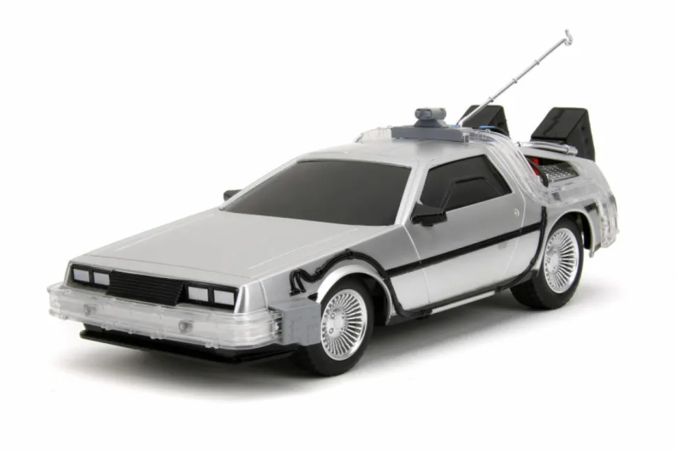 Back to the Future - DeLorean Time Machine 1/16th Scale R/C Remote Control Vehicle Replica