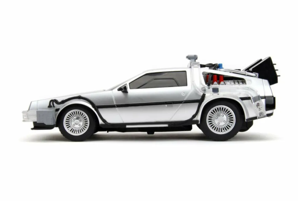 Back to the Future - DeLorean Time Machine 1/16th Scale R/C Remote Control Vehicle Replica