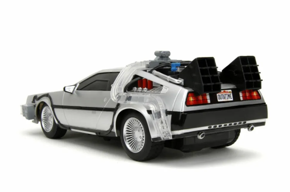Back to the Future - DeLorean Time Machine 1/16th Scale R/C Remote Control Vehicle Replica